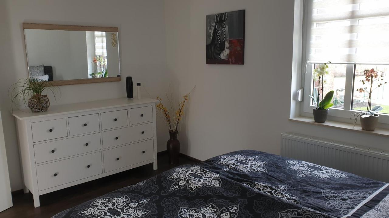 Seensucht & Urlaubstraeume, Ferienwohnung "Seerose" Grossraeschen Eksteriør billede